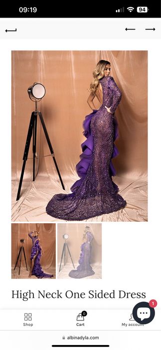 Rochie unicat Albina Dyla , masura M
