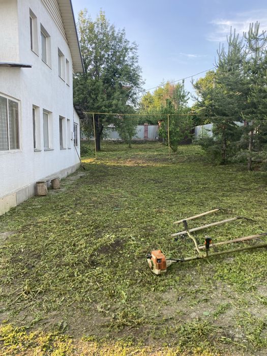 Покос травы очистка участка