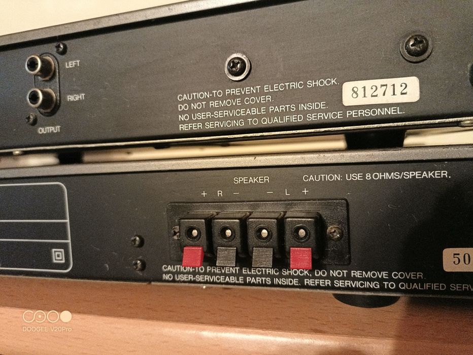 Telefunken Amplificator A50 și tuner T80