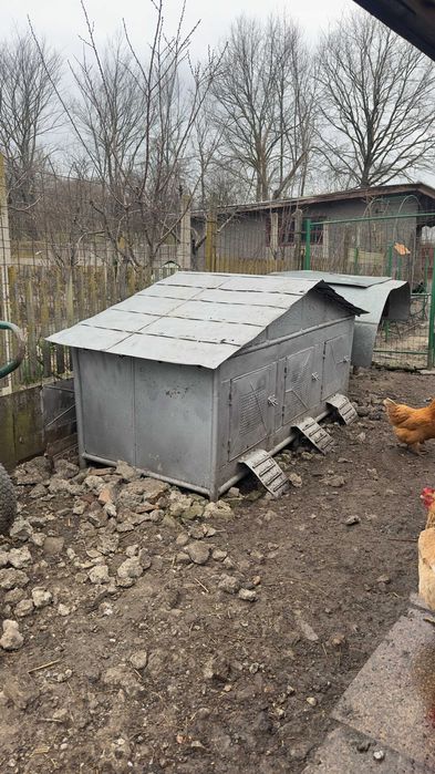 Coteț solid pentru găini / rațe / gâște – ideal pentru clocit și protecție maximă