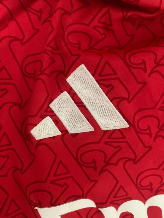 Tricou  adidas original arsenal kit home purtat de cateva ori