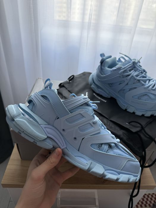 Adidasi Balenciaga Track Baby Blue / Premium / NEW