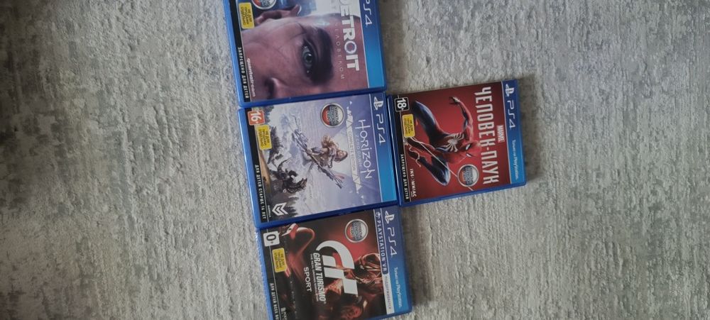 Продам 4 диска на ps4