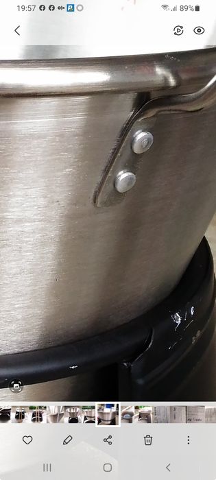 Ceaun/căldare/cazan inox, 40  litri Ofertă Promo 349 lei