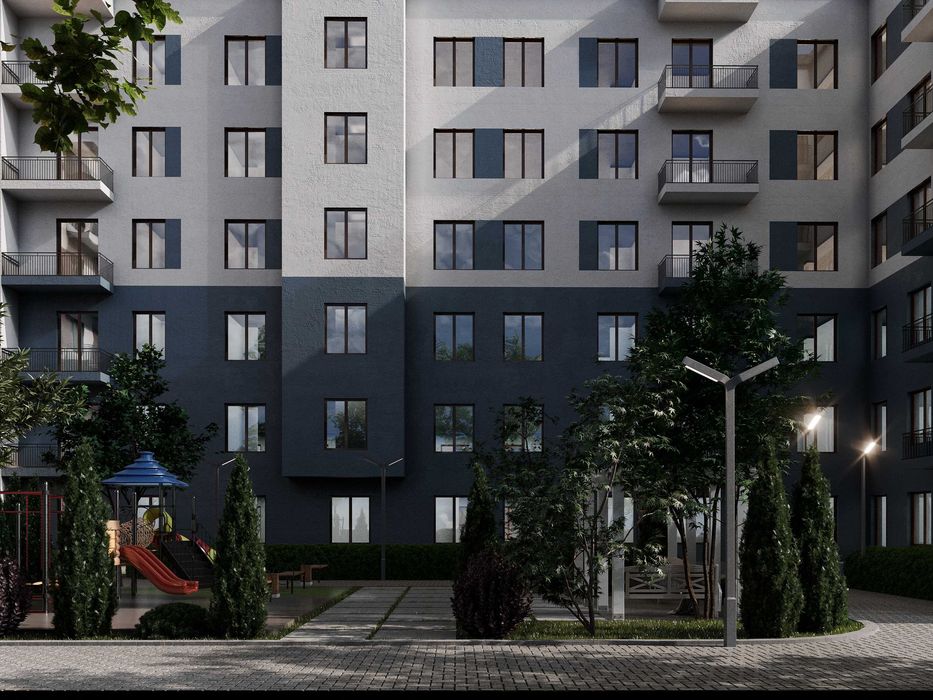 TJM Yangi Sokin Xayot 44.5 м2 1-xona  Qoraqamish 2/4 orqa taraf