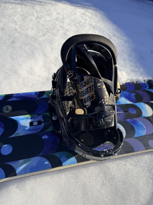 Placa Burton 149 + legaturi Burton Scribe Est