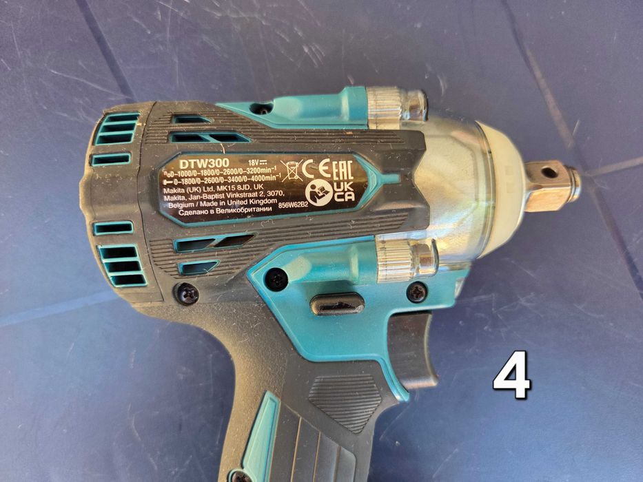 Комплект 4 бр. Акумулаторни Инструменти MAKITA 18V - ОТЛИЧЕН