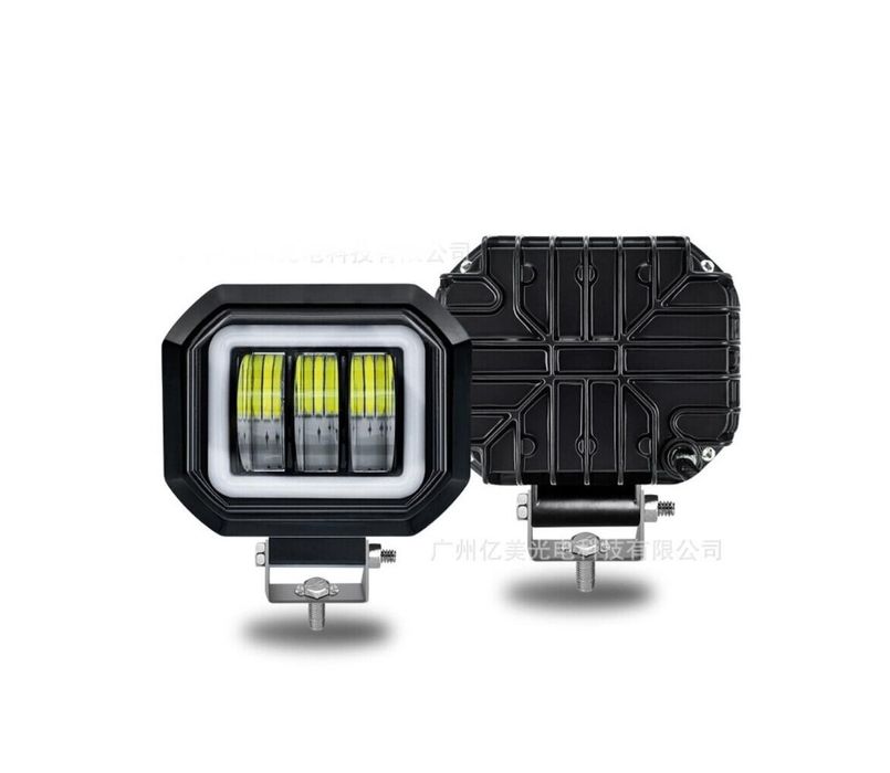 Proiector led moto ATV auto angel eyes 30w