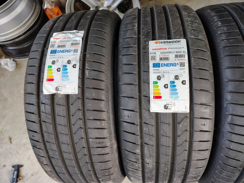 4бр.НОВИ летни гуми HANKOOK 225 50 17 DOT22 цена за брой