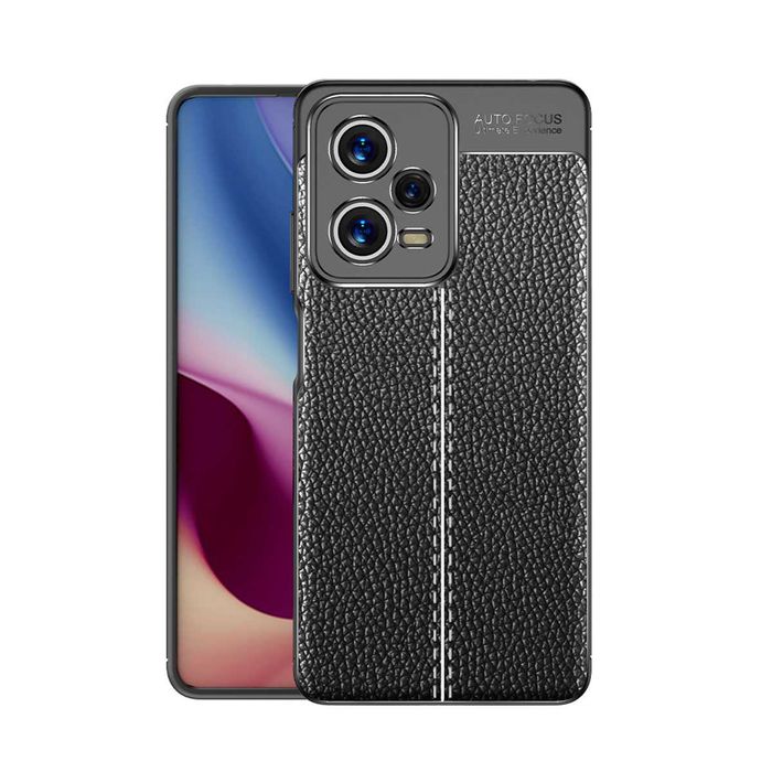 Xiaomi Redmi Note 12 / Poco X5 Pro 5G - Луксозен Кожен Кейс Гръб AF