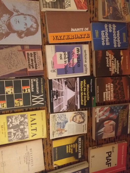 22 Carti cu tema Istorie/Razboi/Politica,Muzica/-colectie