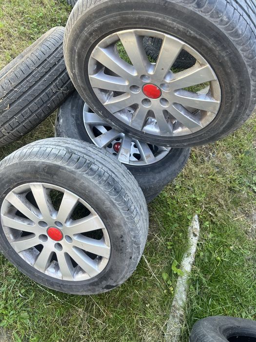 Jante cu cauciucuru de vara  5*112 R16