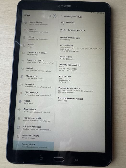 Galaxy Tab A6 - stare foarte buna
