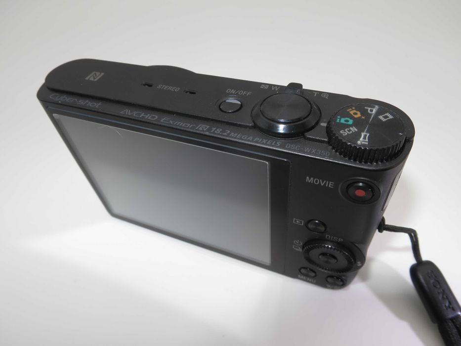 Sony Cyber-shot DSC WX350 ултра компактен цифров фотоапарат, дигитална камера 20х оптичен зуум, FULL-HD, WI-FI, чисто НОВА комплект - работи отлично!