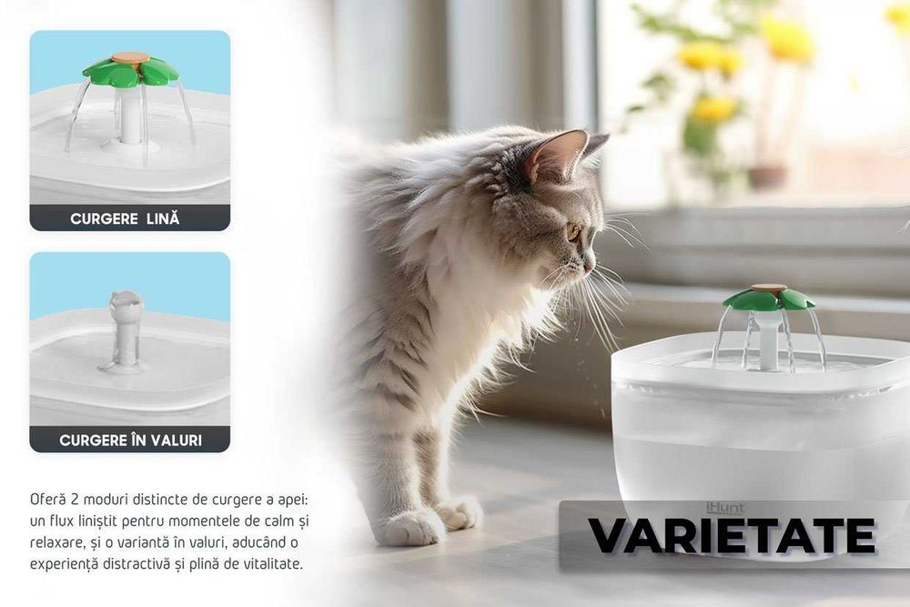 Fantana apa 2L pentru animale de companie