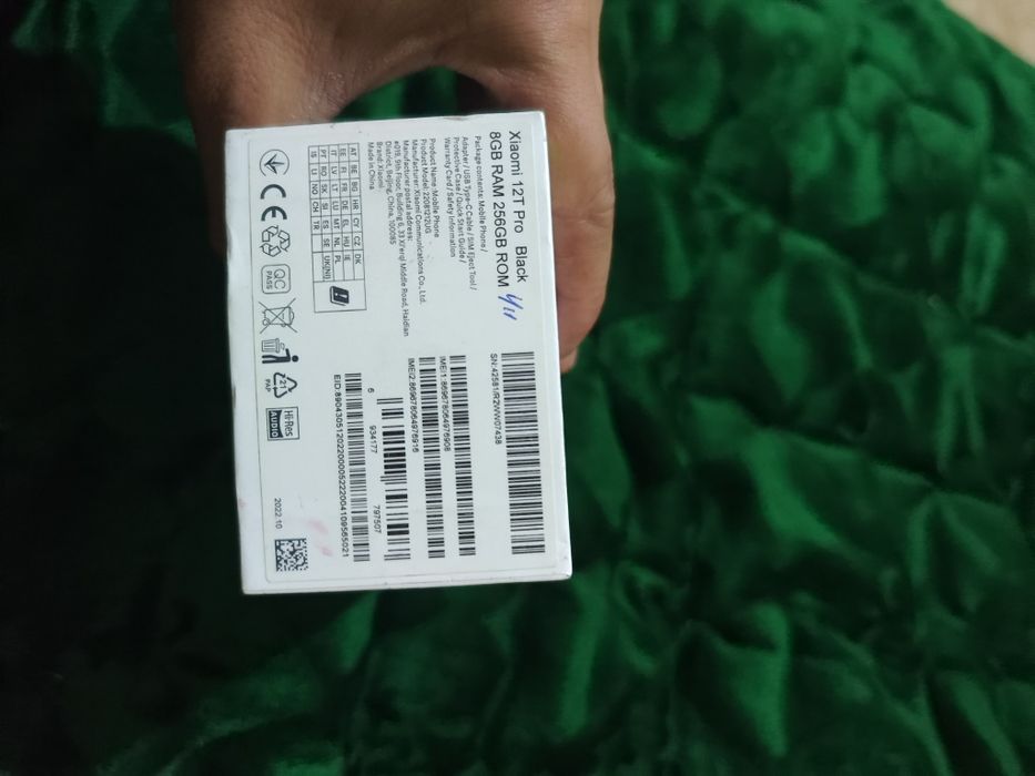 XIaomi 12 T Pro 200MP