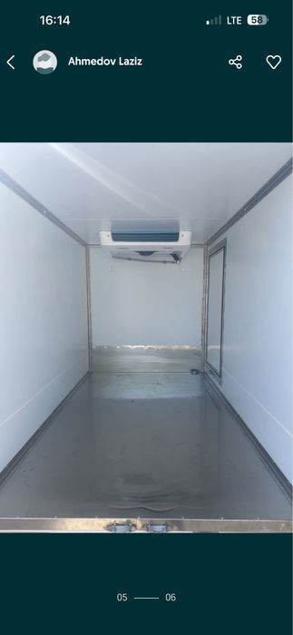 Фургон рережиратор установка