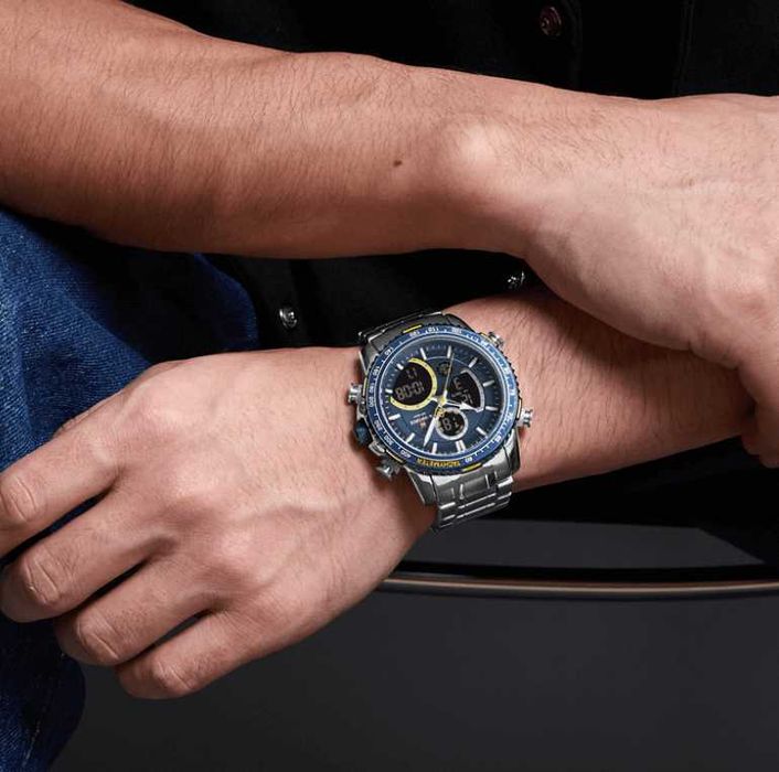 Мъжки часовник NAVIFORCE – SBE + ПОДАРЪК