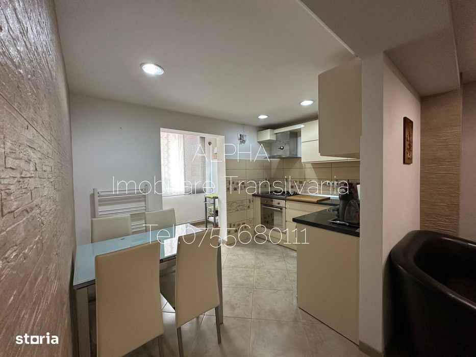 Apartament 3 camere,et.3, finisat ,mobilat,Bradet | Str.Avram Iancu