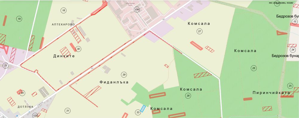 Продава се Земеделски имот в с. Марково, Област Пловдив -  кв.м за 11 €/дка - Снимка #1