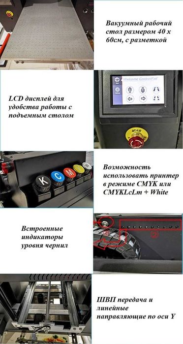 Планшетный УФ принтер OPTIMUS 6040