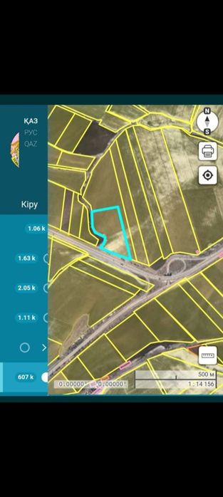 Участок в доли трассы