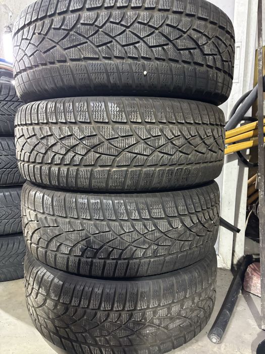 4бр оригинални 19ки Ауди А8 5х112 7,5 ж ет29 с зимни Dunlop 235/50