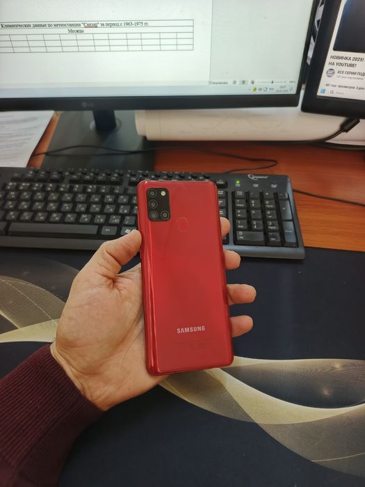 Samsung A21S 3/32gb(2022)ideal iwlawi zur aybi yuq tozza telefon