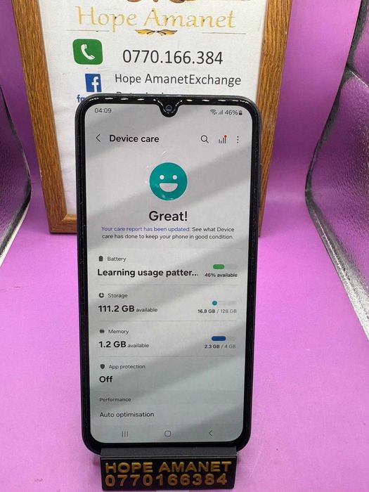 HOPE AMANET P2-Samsung a15 la cutie 128 GB/4 RAM