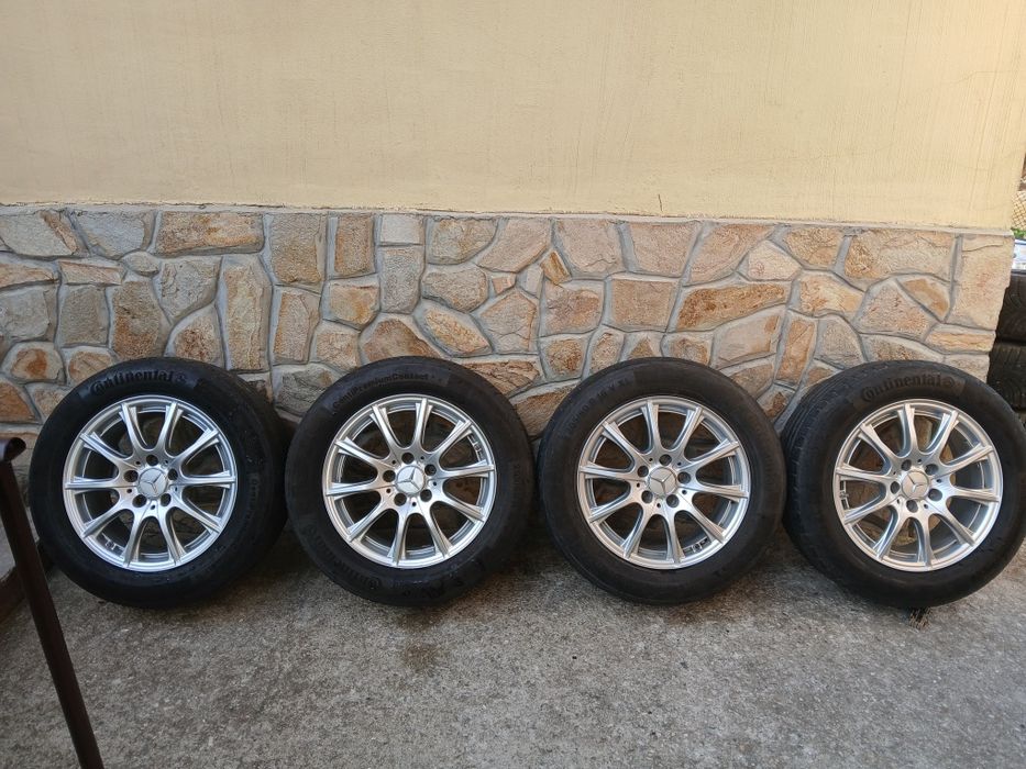 Оригинални Алу джанти 16цола за Mercedes w211-w212-E-class.w205.c-class.w204-5×112.Vito.viano