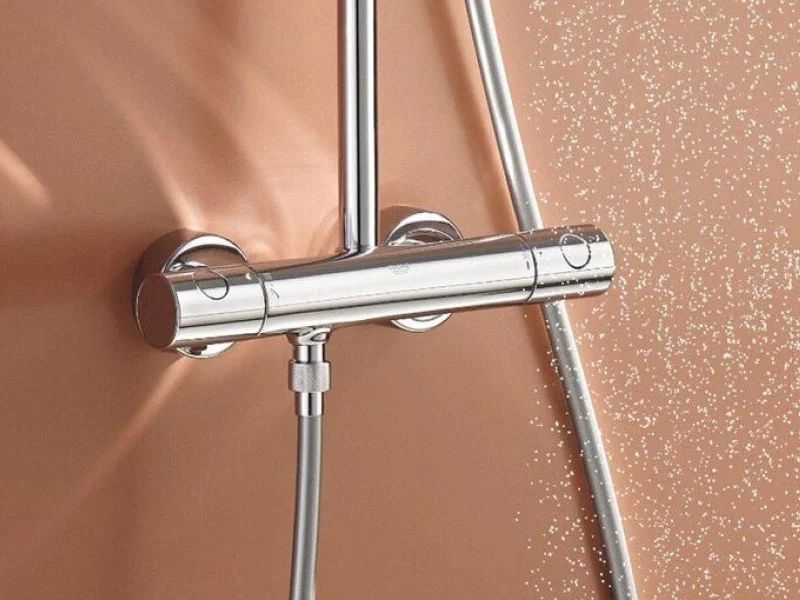 Душевая система с термостатом Grohe