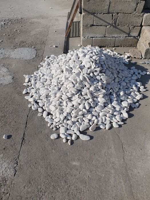 Декоратив ландшафтни белый камен галка