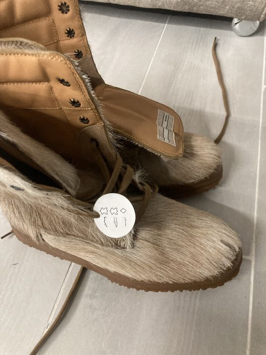 Ghete dama Hogan 37 1/2 piele caprioara impermeabile