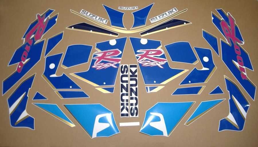 Стикери Сузуки 1100 GSXR 1992-1995г. Suzuki ГСXР лепенки графики 1100W