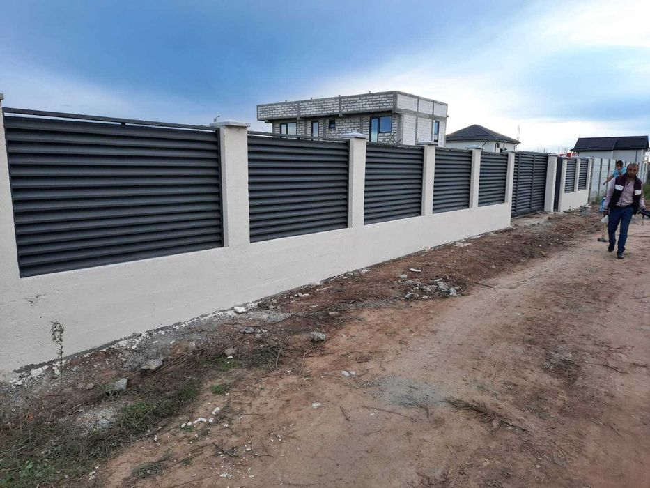 Garduri din panou stil jaluzele de diferite modele si dimensiuni