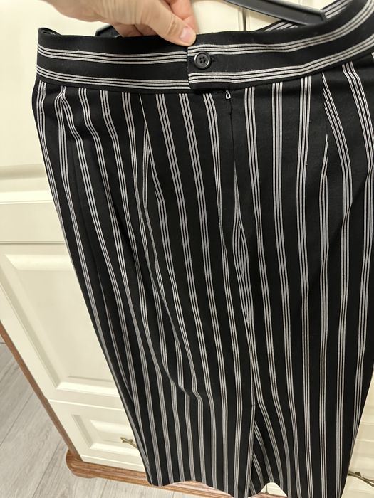 черное юбка карандаш в полоску