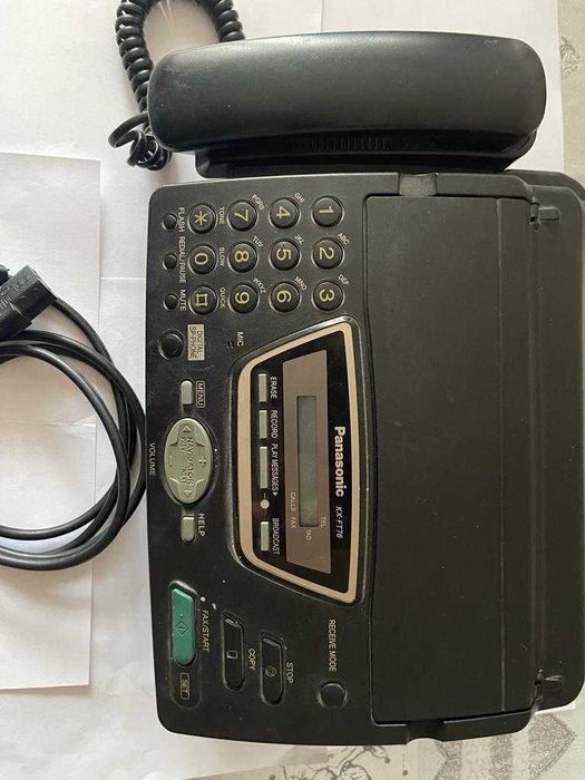 факсовый аппарат, телефон