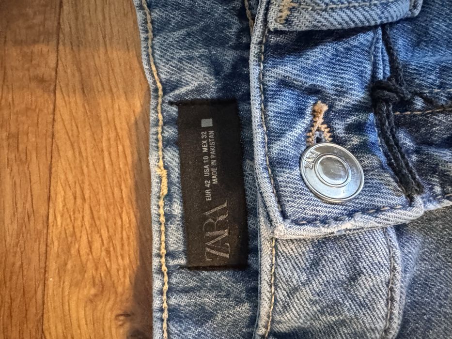 Къси дънкови панталони ZARA