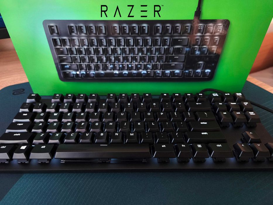 Механична Клавиатура - Razer BlackWidow Lite - Оранжеви суйчове / tacktile
