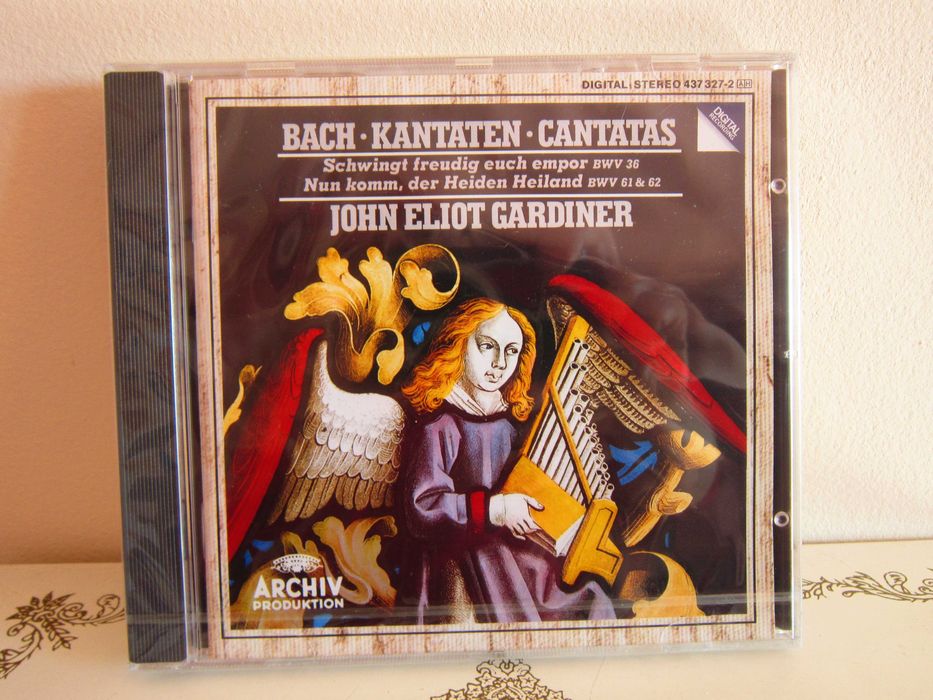 cadou rar Craciun cd Bach Advent Cantatas Londra 1992 Baroque Soloists