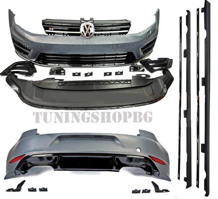 Пълен R стил бодикит за Volkswagen Golf 7 Голф