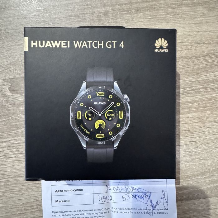 Huawei watch GT  4.