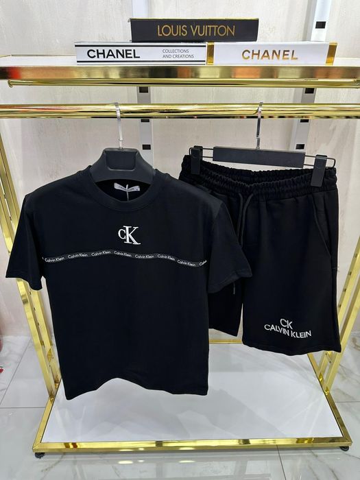 Мъжки летен комплект – тениска + къси панталони CHRISTIAN DIOR | Топ модел 2026