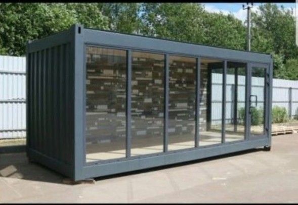 Домики из контейнера