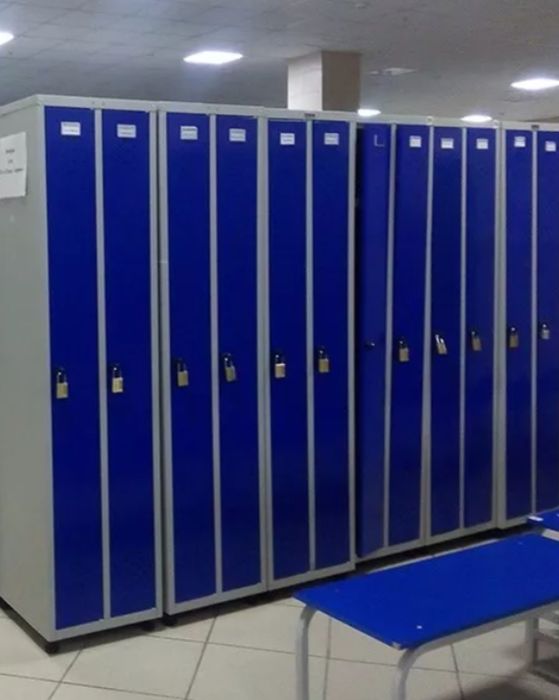 Шкафы для одежды раздевалок гардероба