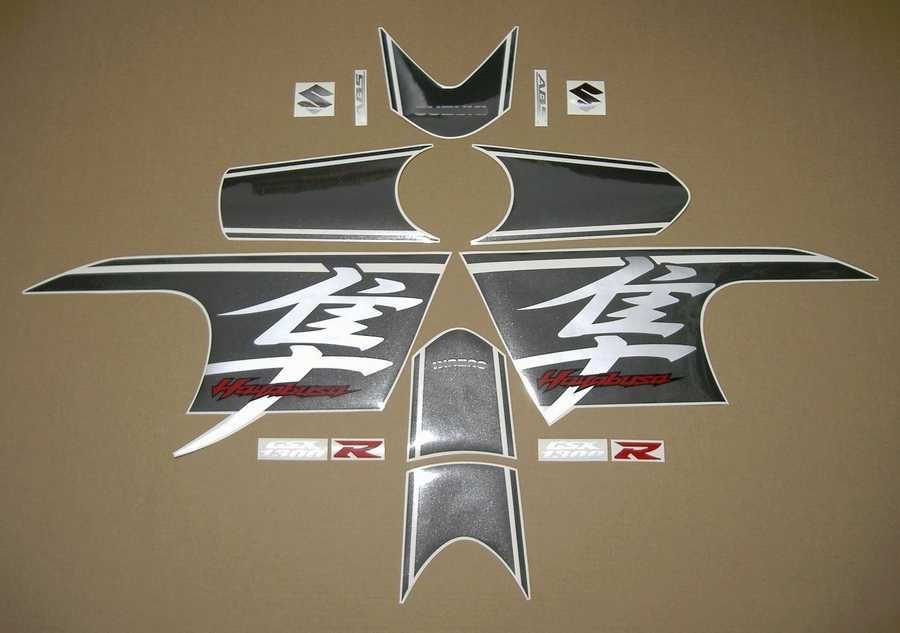 Стикери Сузуки 1340 Hayabusa 2017-2018г лепенки Suzuki Хаябуса графики