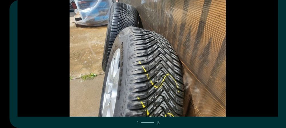 Cauciucuri Continental 235 65 17 Dot 2019 cu Jante Originale Audi