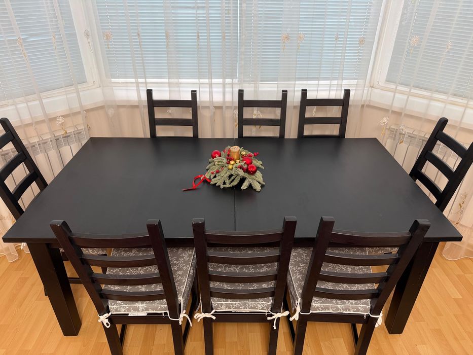 Стол и стулья ИКЕА