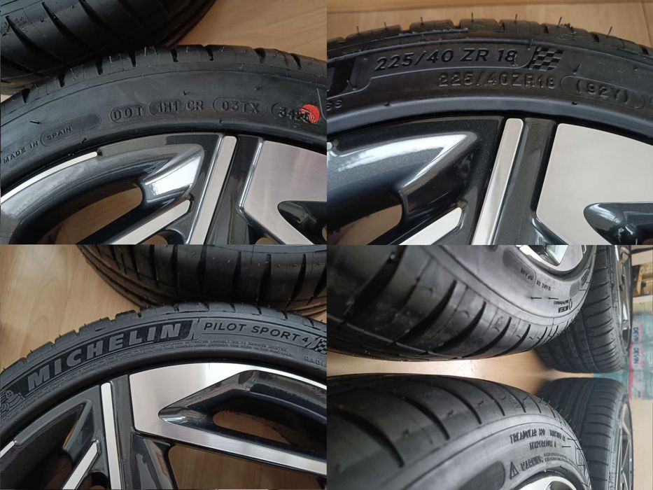 Оригинални джанти Hyundai N line 18" с гуми Michelin Pilot Sport 4