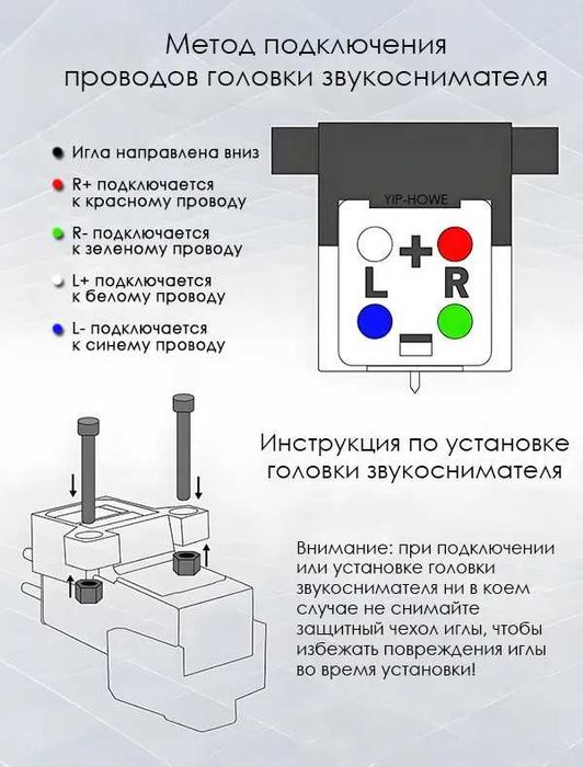 Аксессуары для проигрывателя Винила - Игла Картридж